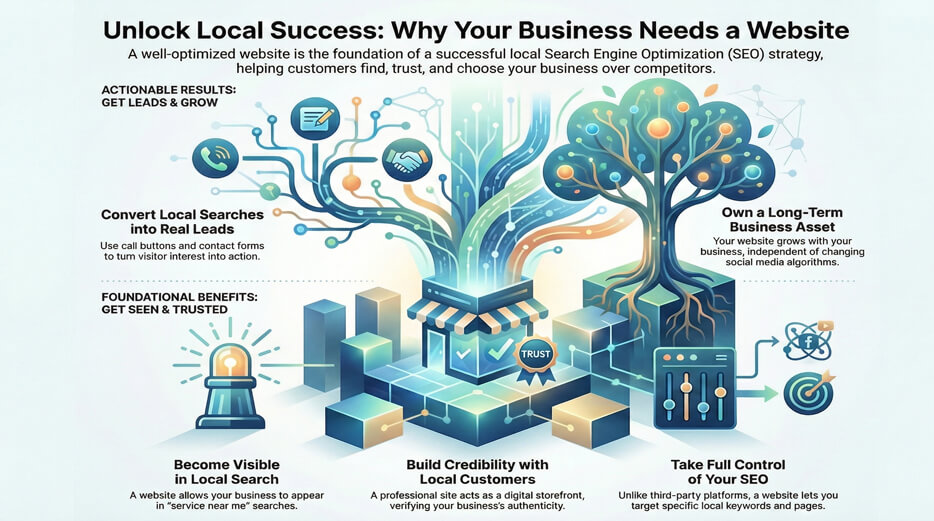 local business needs a website